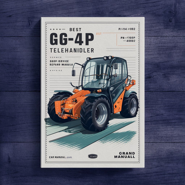 Best JLG G6-42P Telehandler Service Repair Manual (P/N-9140-4002)