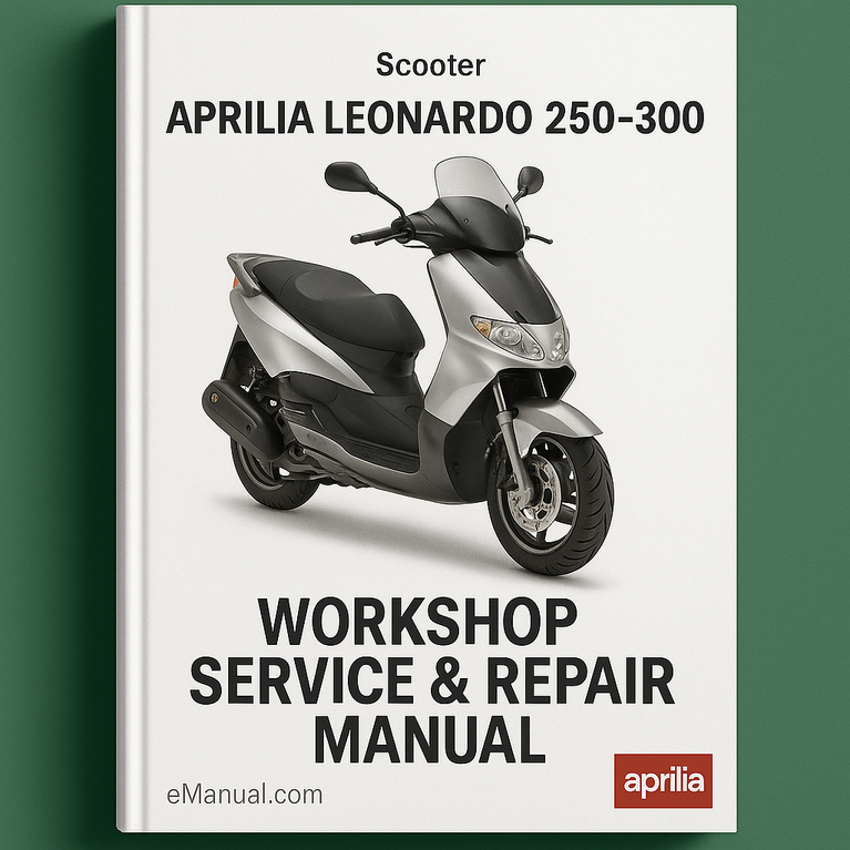 Aprilia Leonardo 250-300 Workshop Service Repair Manual