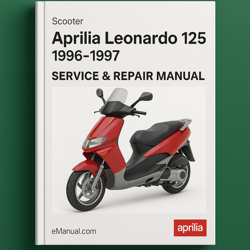 Aprilia Leonardo 125 1996-1997 Service Repair Manual