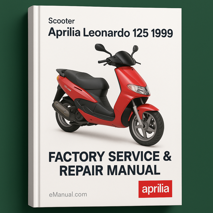 Aprilia Leonardo 125 1999 Factory Service Repair Manual