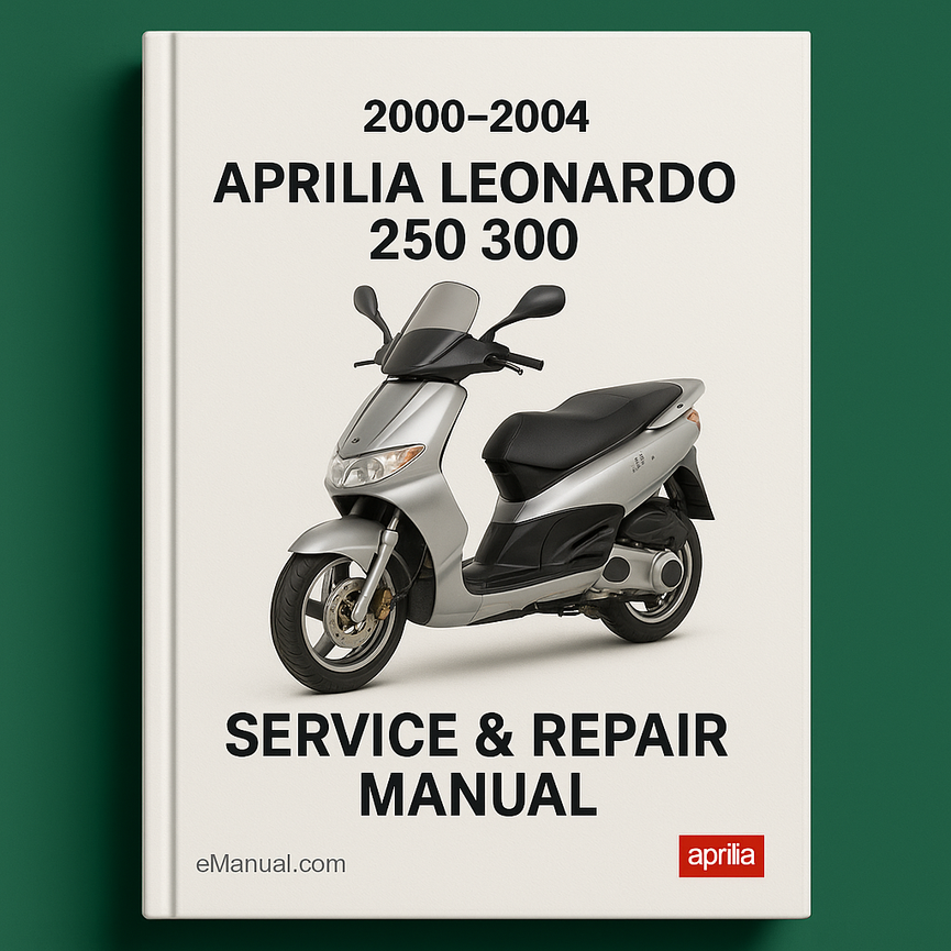 Aprilia Leonardo 250 300 2000-2004 Service Repair Manual