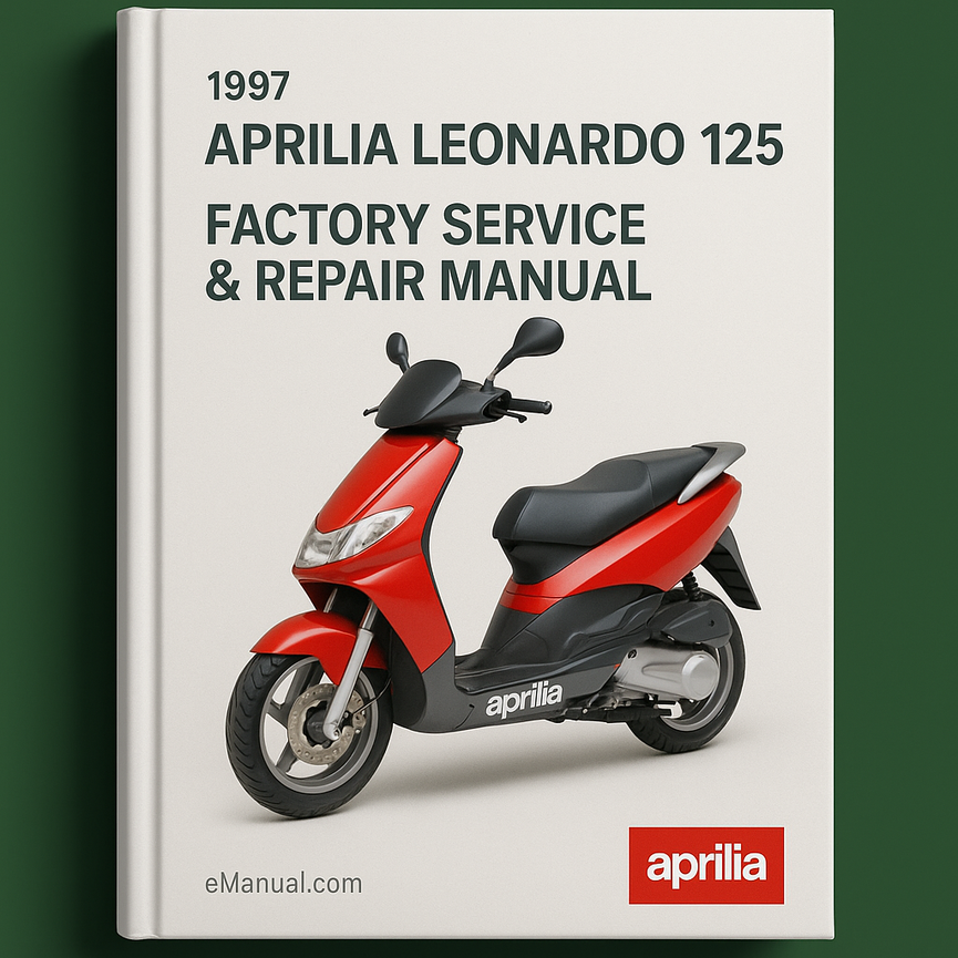 1997 Aprilia Leonardo 125 Factory Service Repair Manual
