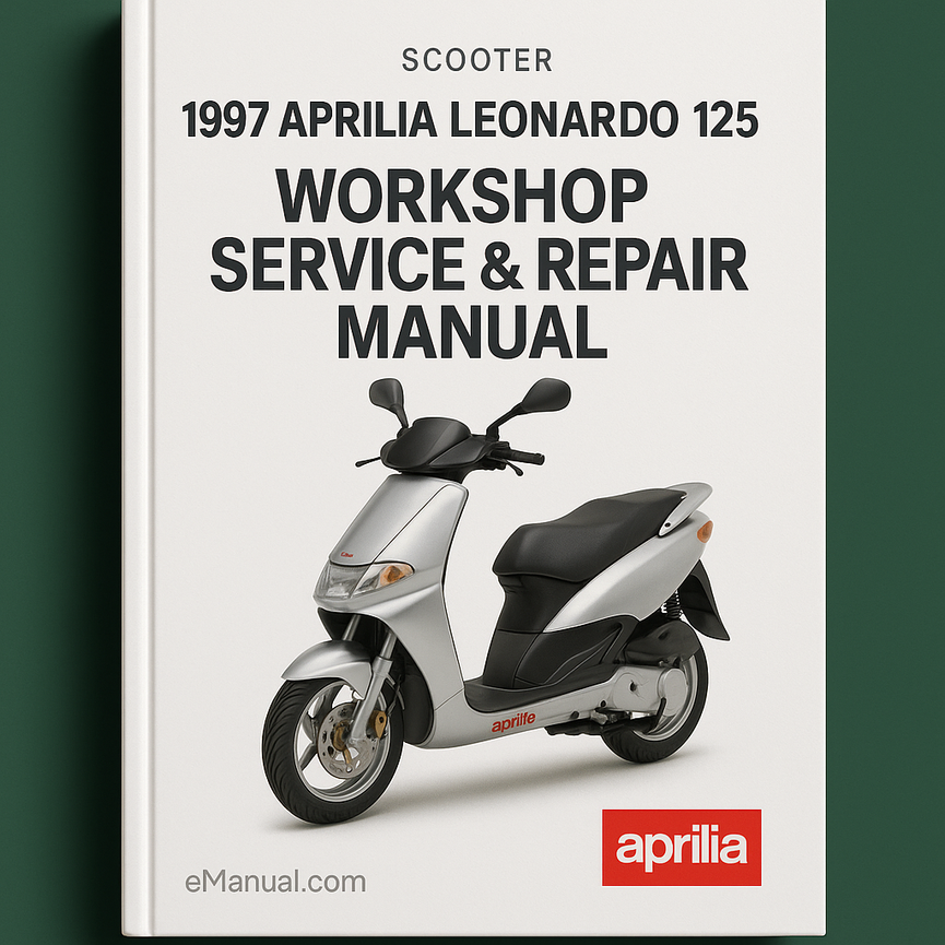1997 Aprilia Leonardo 125 Workshop Service Repair Manual