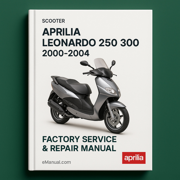Aprilia Leonardo 250 300 2000-2004 Factory Service Repair Manual