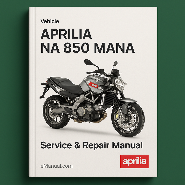 APRILIA NA 850 MANA Service Repair Manual