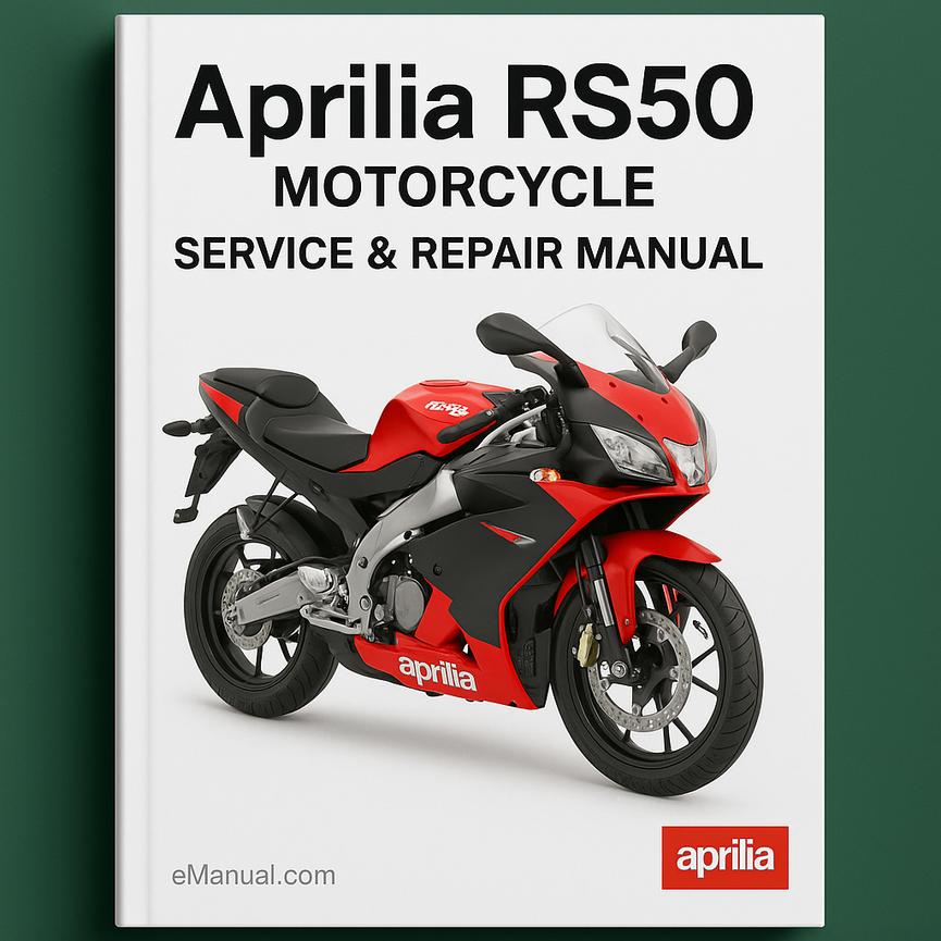 Aprilia Rs50 Motorcycle Service Repair Manual