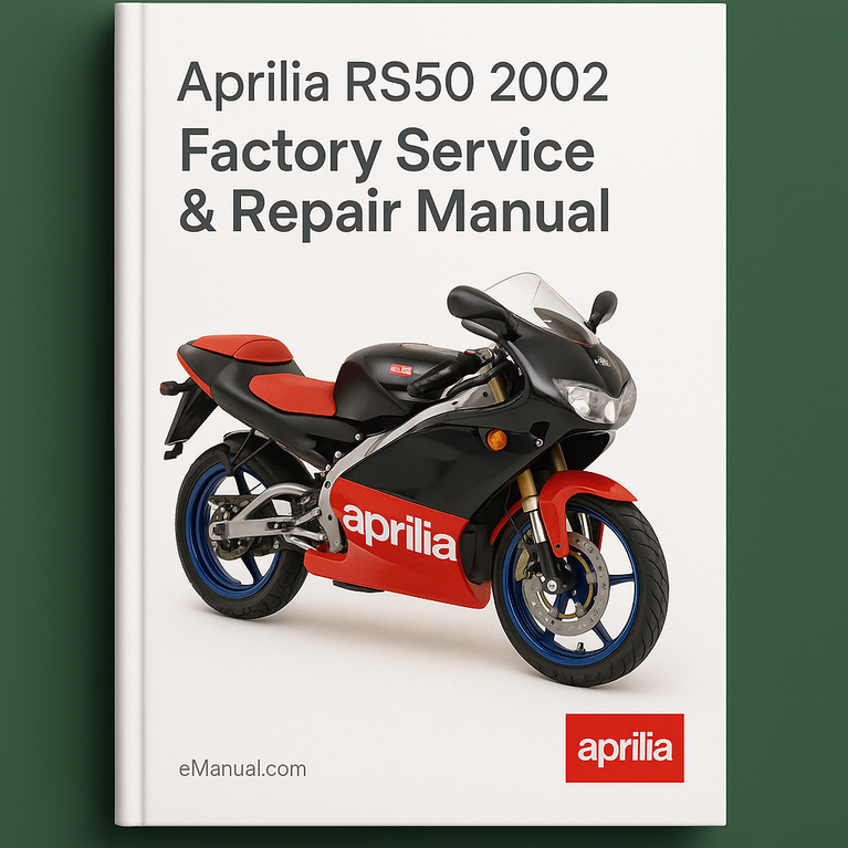 Aprilia RS50 2002 Factory Service Repair Manual