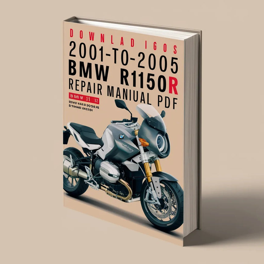 2001-2005 BMW R1150R (R 1150 R) Repair Manual