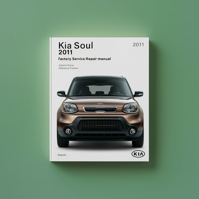 Kia Soul 2011 Factory Service Repair Manual PDF Download