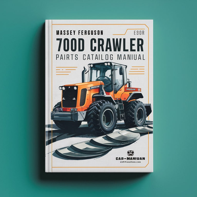 Massey Ferguson 700D Crawler Loader Parts Catalog Manual PDF Download