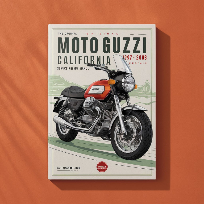 Original Moto Guzzi California 1997-2003 Servicehandbuch als PDF-Download