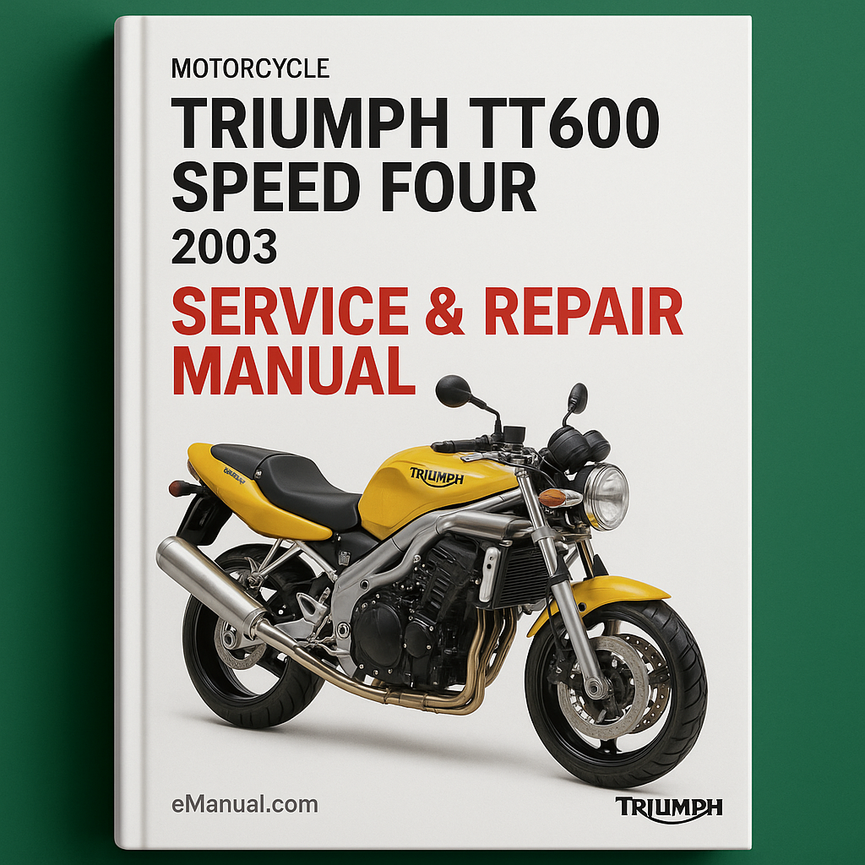 Best Triumph TT600 Speed Four Motorcycle Service Repair Manual