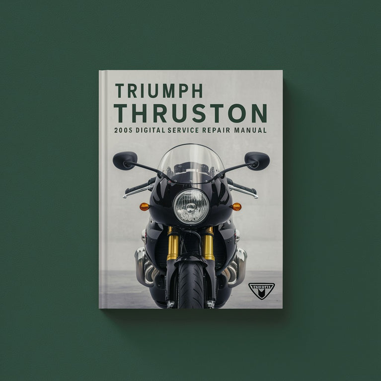 Triumph Thruxton 2005 Digital Service Repair Manual