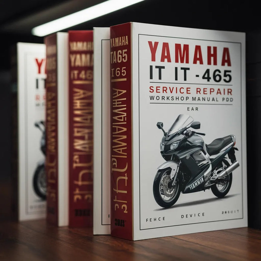 Now Yamaha IT465 IT 465 Service Repair Workshop Manual