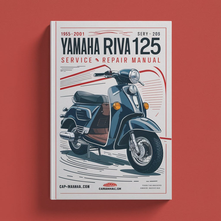 1985-2001 Yamaha Riva 125 scooter Service Repair Manual