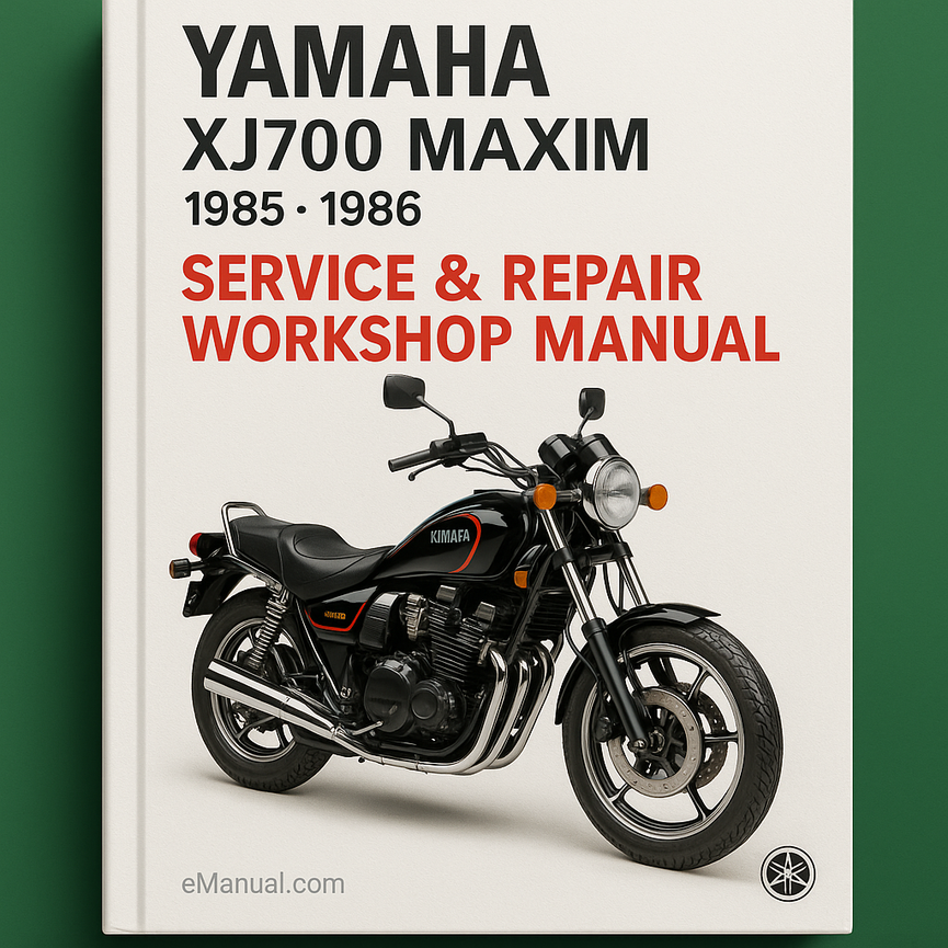 Yamaha XJ700 Maxim 1985 1986 Service Repair Workshop Manual