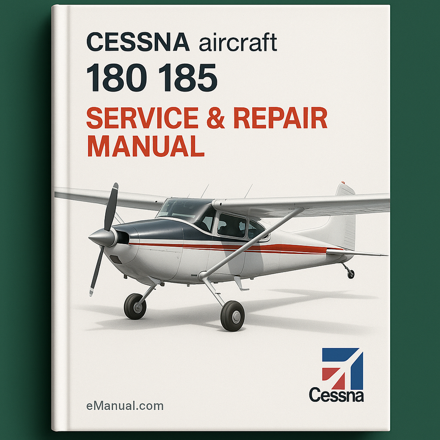 Cessna aircraft 180 185 Service Repair Manual D2000-9-13