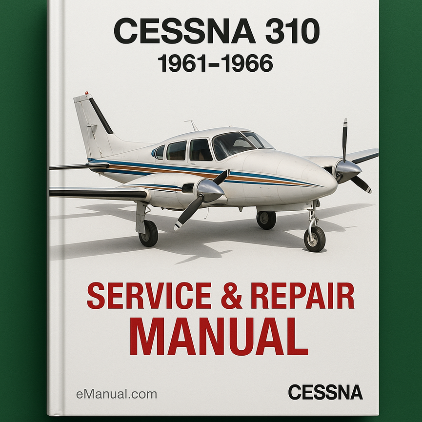 Cessna 310 1961-1966 Service Repair Manual D455-5-13