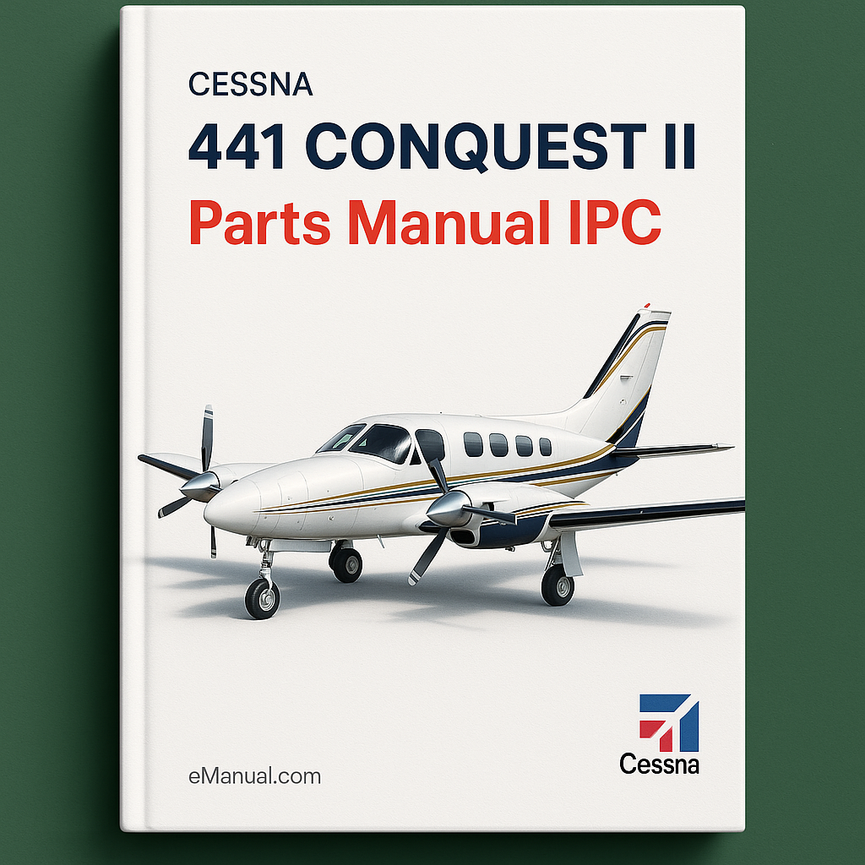 Cessna 441 conquest II parts Manual IPC