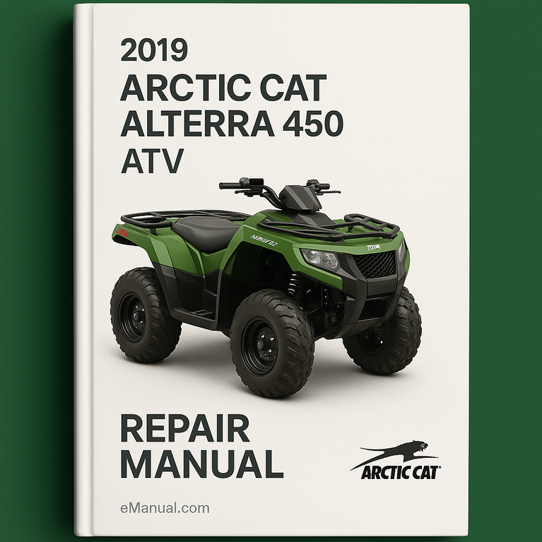 2019 Arctic Cat Alterra 450 ATV Repair Manual