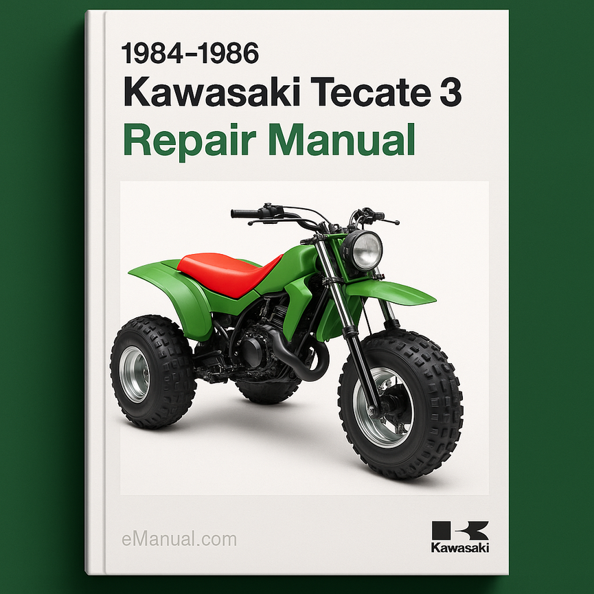 1984-1986 Kawasaki Tecate 3 Repair Manual