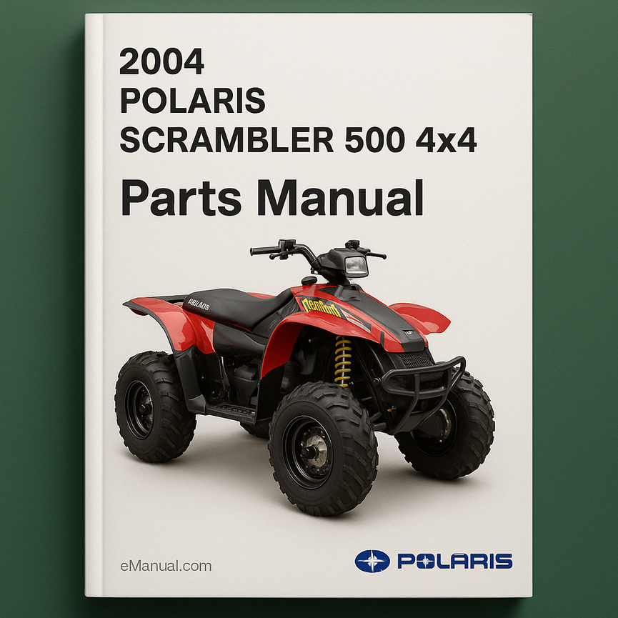 2004 Polaris Scrambler 500 4x4 Parts Manual