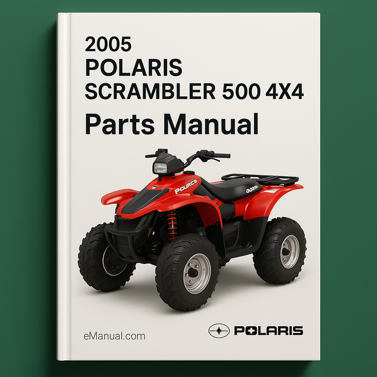 2005 Polaris Scrambler 500 4x4 Parts Manual