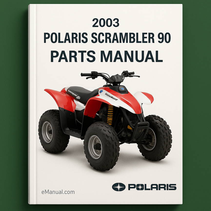 2003 Polaris Scrambler 90 Parts Manual