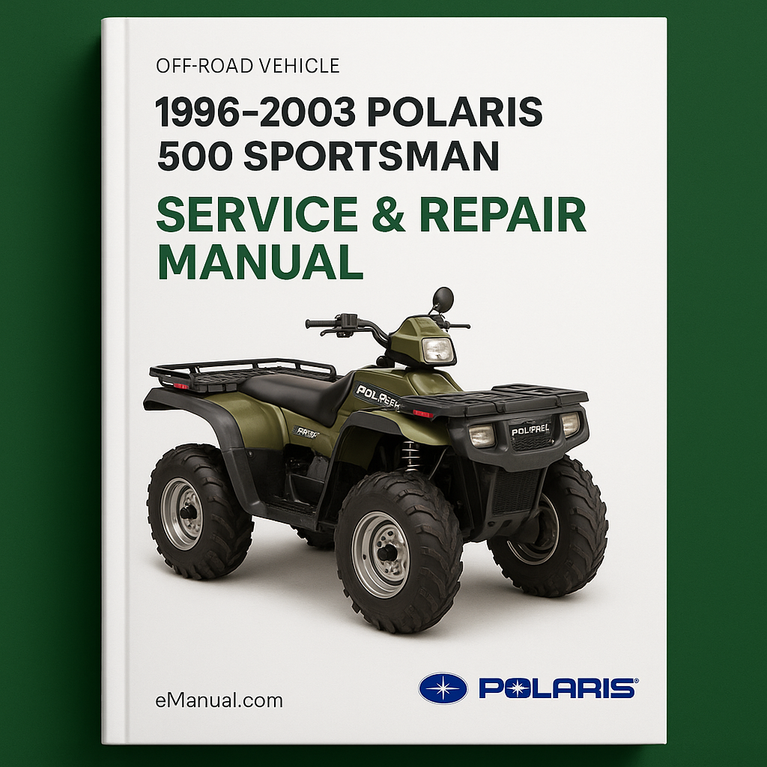 1996-2003 Polaris 500 sportsman Service Repair Manual