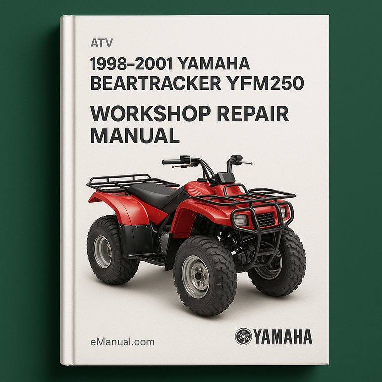1998-2001 Yamaha Beartracker YFM250 ATV Workshop Repair Manual