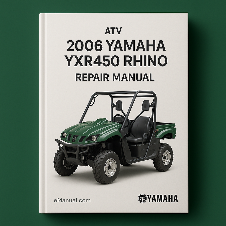 2006 Yamaha YXR450 Rhino ATV Repair Manual