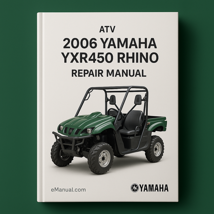 2006 Yamaha YXR450 Rhino ATV Repair Manual