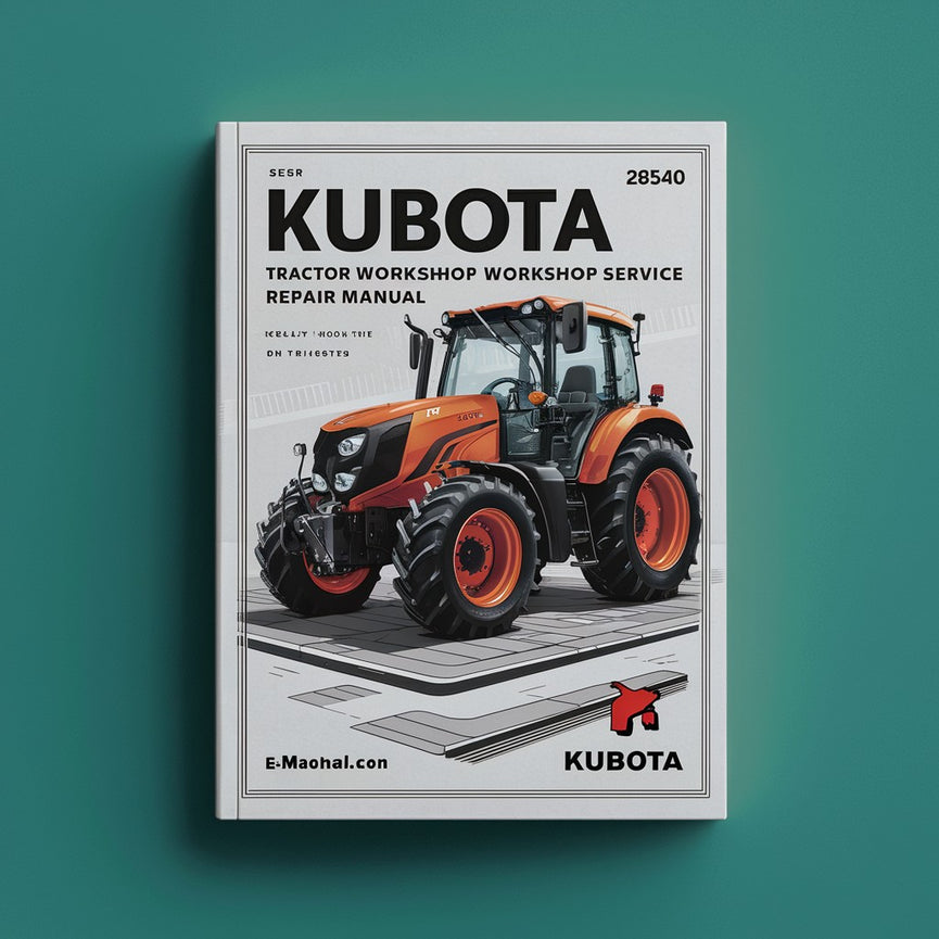 Kubota M8540 Tractor Workshop Repair Service Manual PDF Download