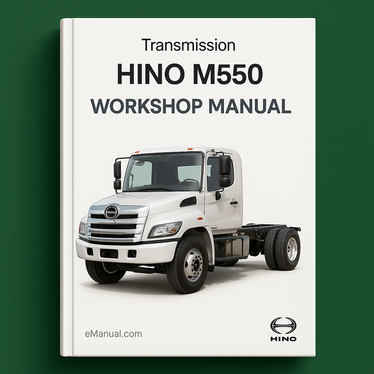 Hino M550 transmission Workshop Manual