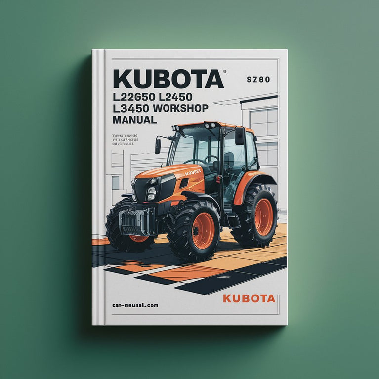 Kubota L2650 L2950 L3450 L3650 WET GST Manual de taller Descargar PDF