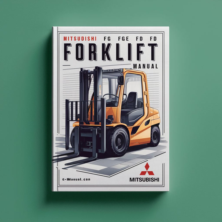 Mitsubishi FG FGE FD FORKLIFT shop Manual PDF Download