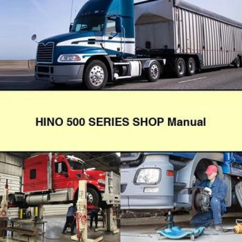 HINO 500 Series Shop Manual PDF Download