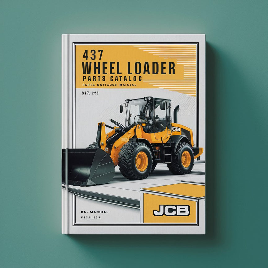 JCB 437 Wheel Loader Parts Catalog Manual PDF Download