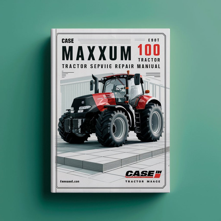 CASE IH MAXXUM 100 Tractor Service Repair Manual PDF Download