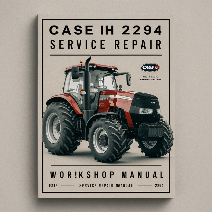 Case IH 2294 Service Repair Workshop Manual PDF Download