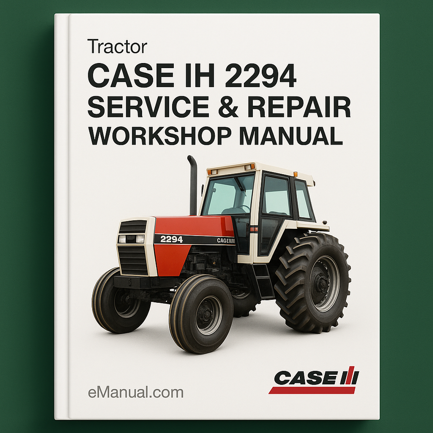 Case IH 2294 Service Repair Workshop Manual