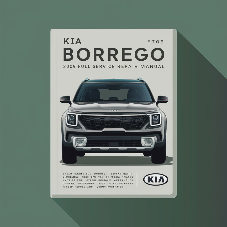 Manual de reparación de servicio completo kia borrego 2009