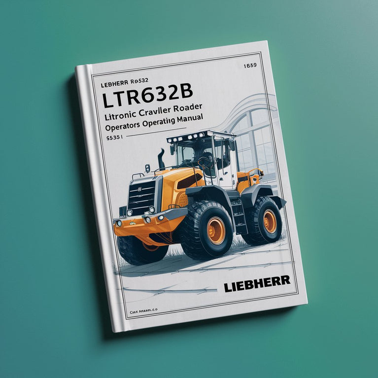 LIEBHERR LR632B LITRONIC Crawler Loader OperatorS Operating Manual (Serial no. from: 6851) PDF Download