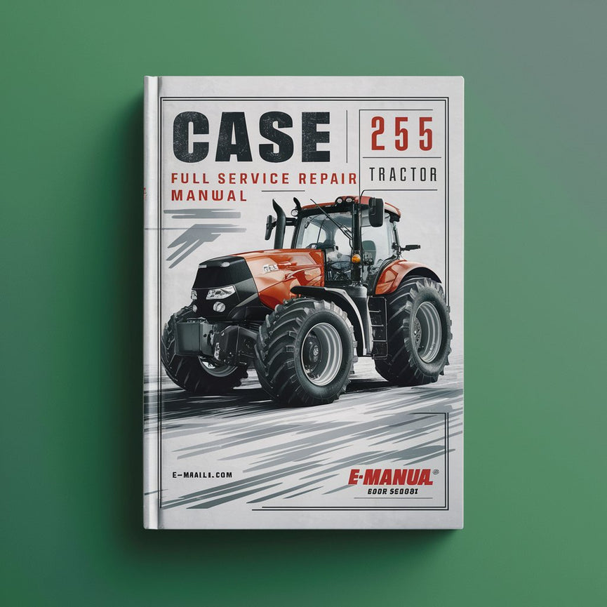 Case IH 255 Tractor Full Service Repair Manual PDF Download