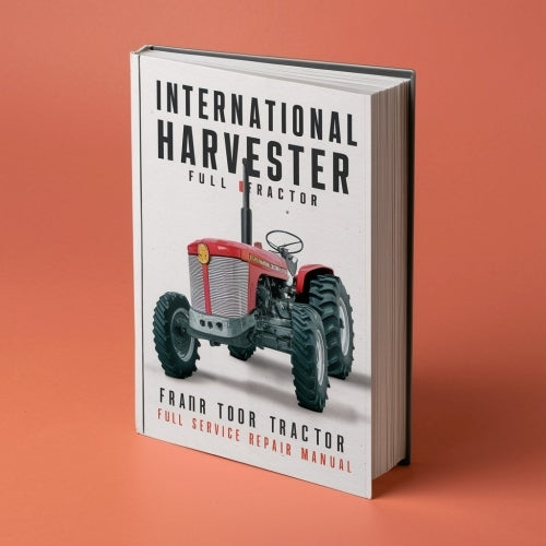 International Harvester B414 Tractor Full Service Repair Manual