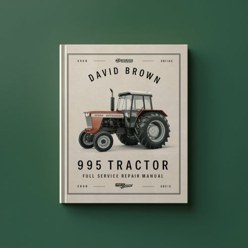 David Brown 995 Traktor Komplett-Service-Reparaturhandbuch