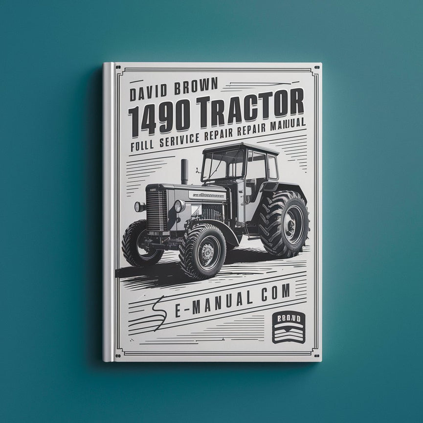 David Brown 1490 Tractor Full Service Repair Manual PDF Download