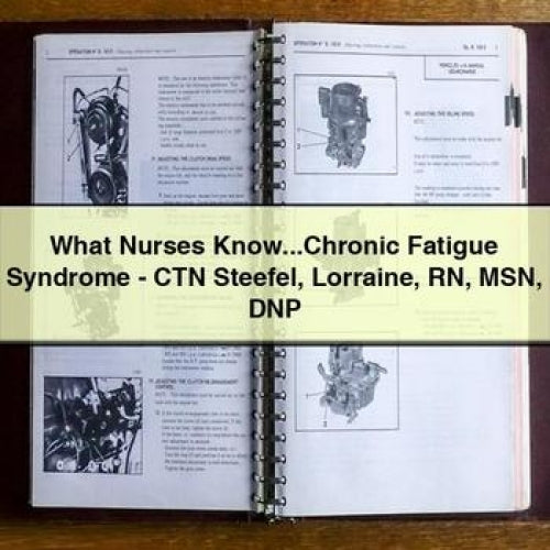 What Nurses Know...Chronic Fatigue Syndrome - CTN Steefel Lorraine RN MSN DNP