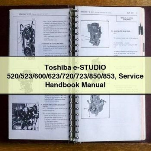 Toshiba E-studio 520/523/600/623/720/723/850/853 Service Repair Workshop Manual PDF