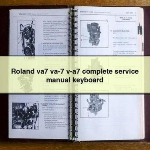 Roland VA7 VA-7 V-A7 Keyboard Service Repair Workshop Manual PDF